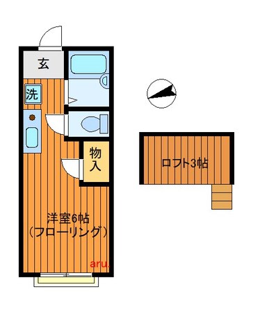 吉祥寺駅 徒歩20分 2階の物件間取画像